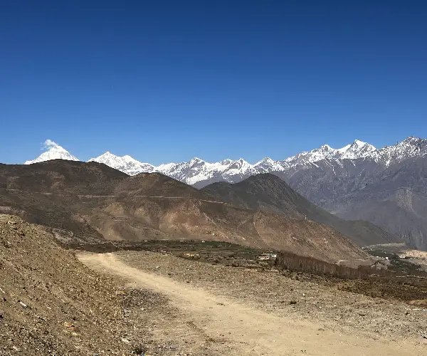アッパー（上部）ムスタン・バイクツアー15日間